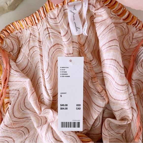 Urban Outfitters | Sand Dollar Romper Assorted Wavy Groovy Pink 70s Style New - Picture 13 of 15